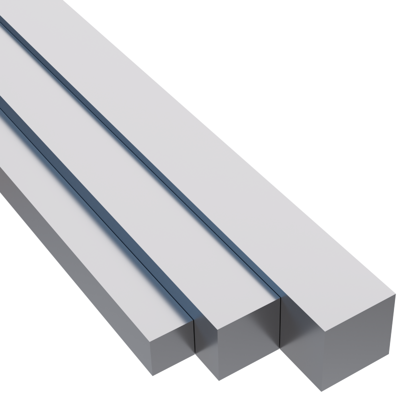 Categoría Cuadrados Aluminio Macizos